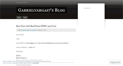 Desktop Screenshot of gabrielvargas7.wordpress.com