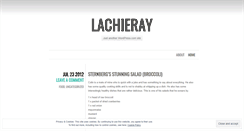 Desktop Screenshot of lachieray.wordpress.com
