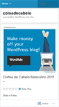 Mobile Screenshot of coisadecabelo.wordpress.com