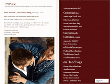 Tablet Screenshot of cnpurse.wordpress.com