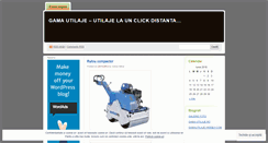 Desktop Screenshot of gamautilaje.wordpress.com