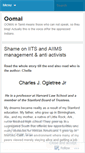 Mobile Screenshot of oomai.wordpress.com
