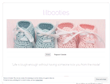 Tablet Screenshot of lilbooties.wordpress.com