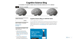 Desktop Screenshot of cogsciblog.wordpress.com