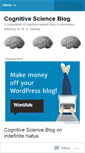Mobile Screenshot of cogsciblog.wordpress.com