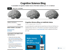 Tablet Screenshot of cogsciblog.wordpress.com