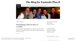 Desktop Screenshot of fantasticplanb.wordpress.com