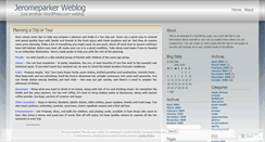 Desktop Screenshot of jeromeparker.wordpress.com