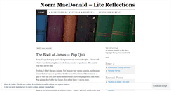 Desktop Screenshot of normmacdonald.wordpress.com