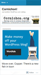 Mobile Screenshot of cornichon.wordpress.com