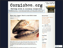 Tablet Screenshot of cornichon.wordpress.com