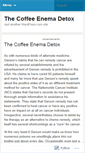 Mobile Screenshot of coffeeenema17.wordpress.com