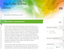 Tablet Screenshot of coffeeenema17.wordpress.com