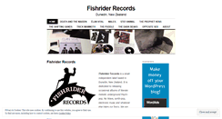 Desktop Screenshot of fishriderrecords.wordpress.com