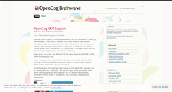 Desktop Screenshot of opencog.wordpress.com