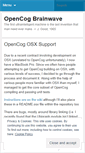 Mobile Screenshot of opencog.wordpress.com