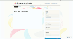 Desktop Screenshot of busanamuslimahyk.wordpress.com