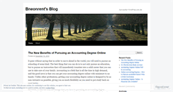 Desktop Screenshot of bneonrent.wordpress.com