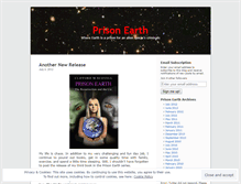 Tablet Screenshot of prisonearth.wordpress.com