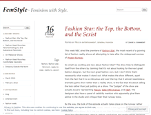 Tablet Screenshot of femstyle.wordpress.com