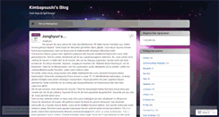 Desktop Screenshot of kimbapsushi.wordpress.com