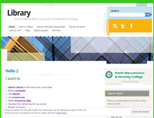 Tablet Screenshot of nwhclibrary.wordpress.com