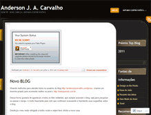 Tablet Screenshot of andersonjcarvalho.wordpress.com