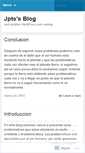 Mobile Screenshot of jpts.wordpress.com
