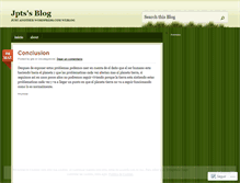 Tablet Screenshot of jpts.wordpress.com