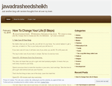 Tablet Screenshot of jawadrasheedsheikh.wordpress.com