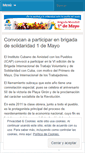 Mobile Screenshot of brigada1rodemayo.wordpress.com