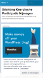 Mobile Screenshot of koerdischeparticipatie.wordpress.com