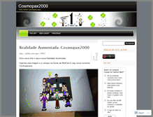 Tablet Screenshot of cosmopax2000.wordpress.com