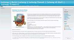 Desktop Screenshot of kantorlelang.wordpress.com