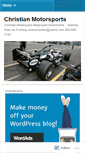 Mobile Screenshot of christianmotorsports.wordpress.com