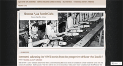 Desktop Screenshot of ajaxbombgirls.wordpress.com