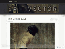 Tablet Screenshot of exitvector.wordpress.com