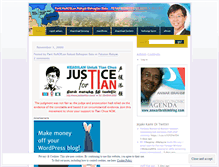 Tablet Screenshot of keadilanbatu.wordpress.com