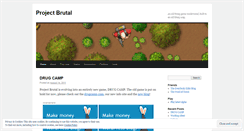 Desktop Screenshot of projectbrutal.wordpress.com