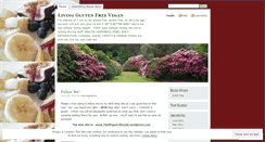 Desktop Screenshot of livingglutenfreevegan.wordpress.com