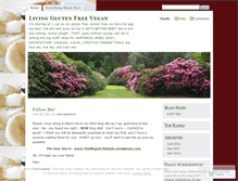 Tablet Screenshot of livingglutenfreevegan.wordpress.com