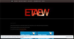 Desktop Screenshot of etaew.wordpress.com