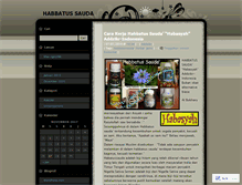 Tablet Screenshot of addzikr.wordpress.com
