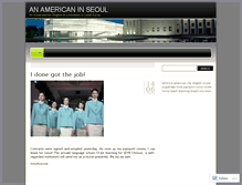 Tablet Screenshot of anamericaninseoul.wordpress.com