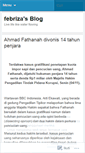 Mobile Screenshot of muhammadfebriza.wordpress.com
