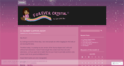 Desktop Screenshot of forevercrystal.wordpress.com