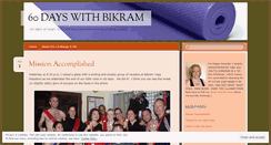 Desktop Screenshot of 60dayswithbikram.wordpress.com