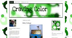 Desktop Screenshot of cravingcolor.wordpress.com