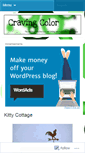 Mobile Screenshot of cravingcolor.wordpress.com