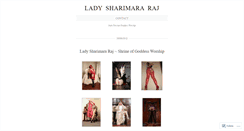 Desktop Screenshot of ladysharimararaj.wordpress.com